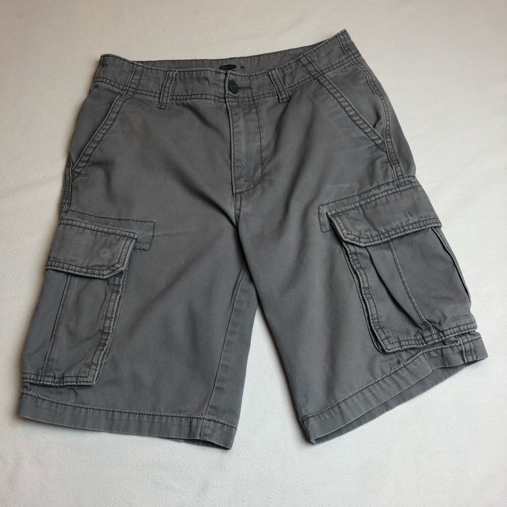 Old Navy Size 28 Grey Cargo Shorts Mens